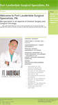 Mobile Screenshot of ftlaudsurgical.com